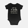 I Put The P In Pool-Baby-Basic-Onesie-kg07