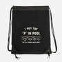 I Put The P In Pool-None-Drawstring-Bag-kg07