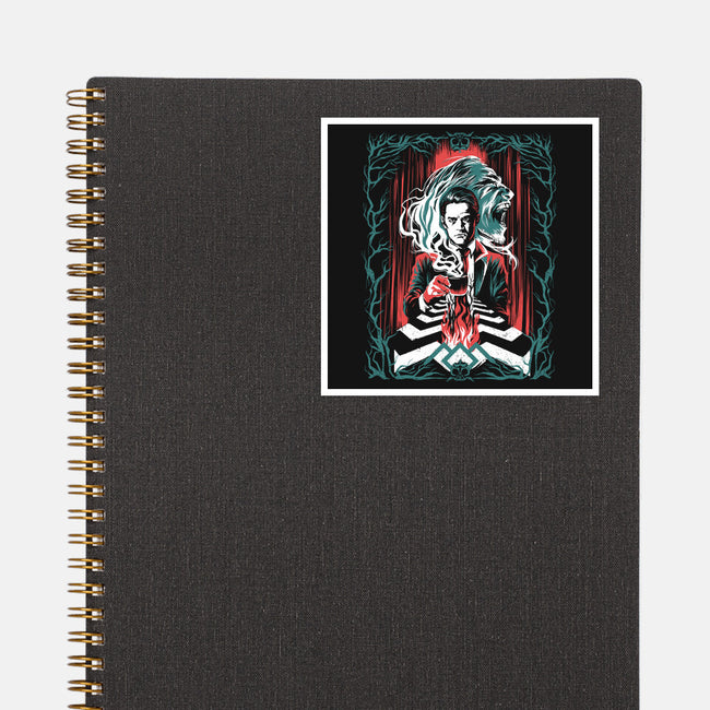 Agent Cooper-None-Glossy-Sticker-zascanauta