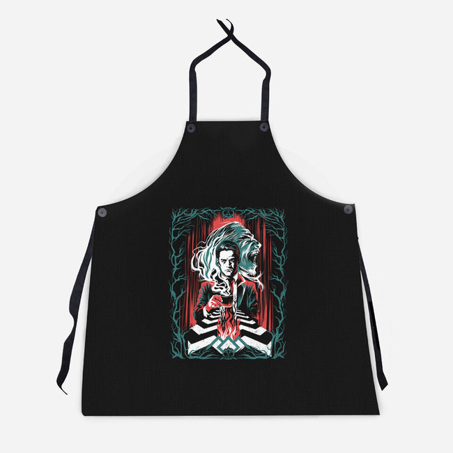 Agent Cooper-Unisex-Kitchen-Apron-zascanauta