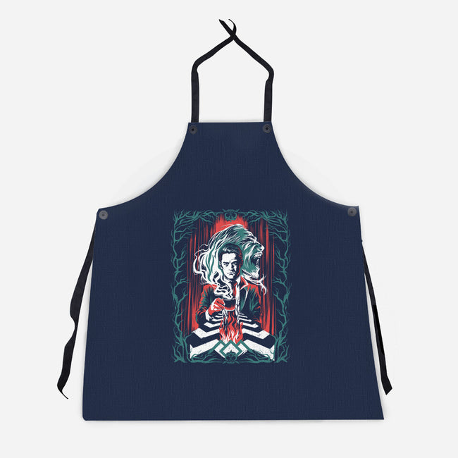 Agent Cooper-Unisex-Kitchen-Apron-zascanauta