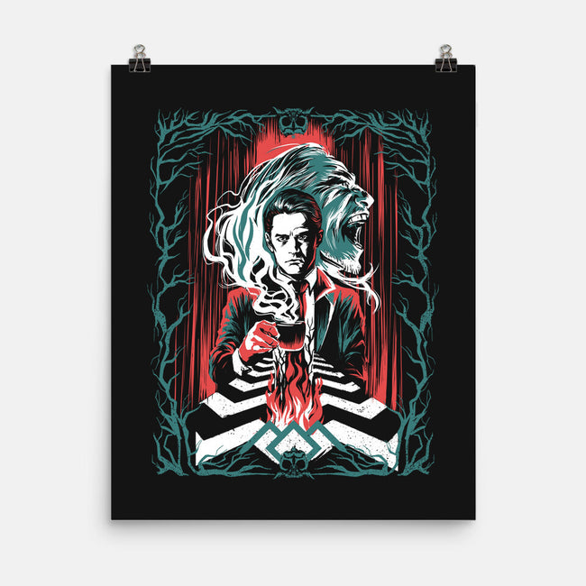 Agent Cooper-None-Matte-Poster-zascanauta