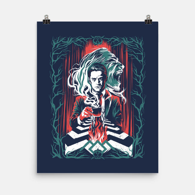 Agent Cooper-None-Matte-Poster-zascanauta