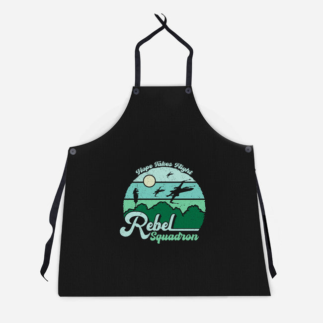 Rebel Squadron-Unisex-Kitchen-Apron-NMdesign