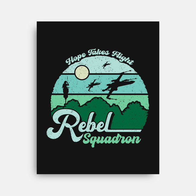 Rebel Squadron-None-Stretched-Canvas-NMdesign