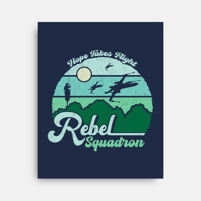 Rebel Squadron-None-Stretched-Canvas-NMdesign
