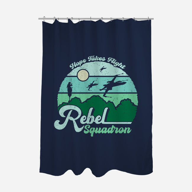 Rebel Squadron-None-Polyester-Shower Curtain-NMdesign