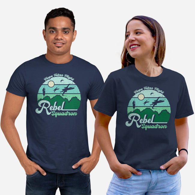 Rebel Squadron-Unisex-Basic-Tee-NMdesign