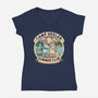 Camp Heeler-Womens-V-Neck-Tee-NMdesign