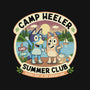 Camp Heeler-None-Polyester-Shower Curtain-NMdesign