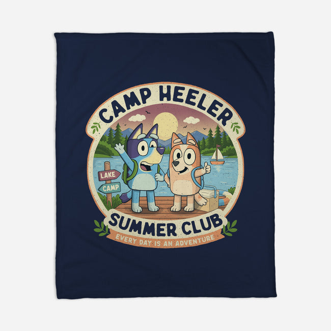 Camp Heeler-None-Fleece-Blanket-NMdesign