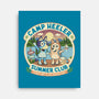 Camp Heeler-None-Stretched-Canvas-NMdesign