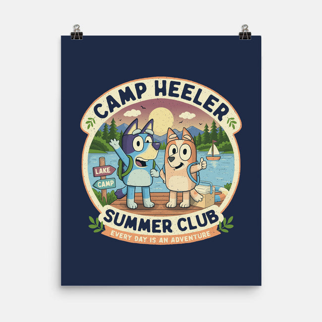 Camp Heeler-None-Matte-Poster-NMdesign