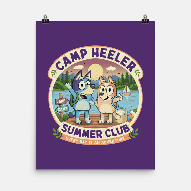 Camp Heeler-None-Matte-Poster-NMdesign