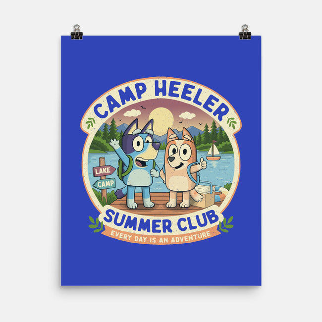 Camp Heeler-None-Matte-Poster-NMdesign
