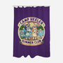Camp Heeler-None-Polyester-Shower Curtain-NMdesign