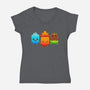 Starter Sprites-Womens-V-Neck-Tee-Alundrart
