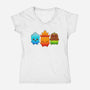 Starter Sprites-Womens-V-Neck-Tee-Alundrart