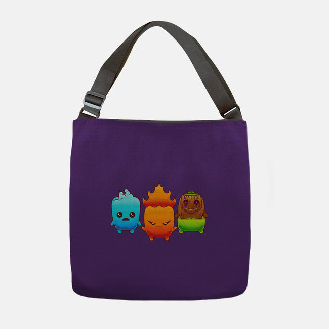 Starter Sprites-None-Adjustable Tote-Bag-Alundrart