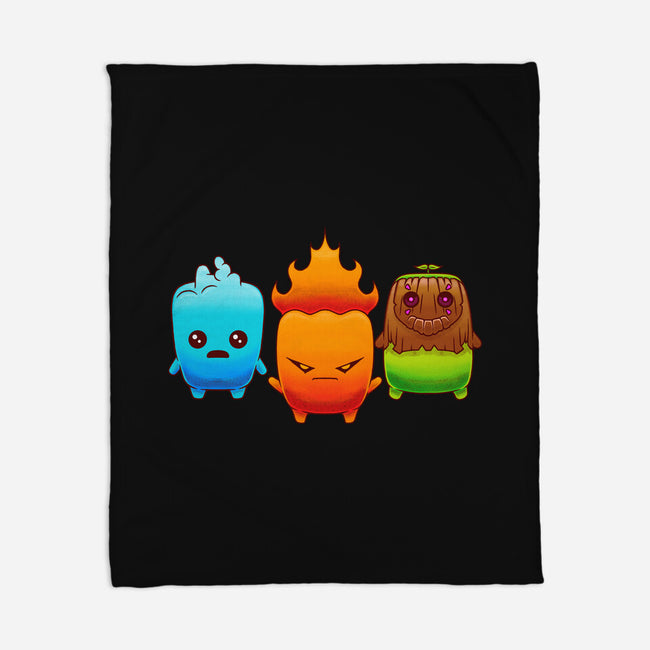Starter Sprites-None-Fleece-Blanket-Alundrart