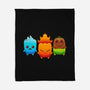 Starter Sprites-None-Fleece-Blanket-Alundrart