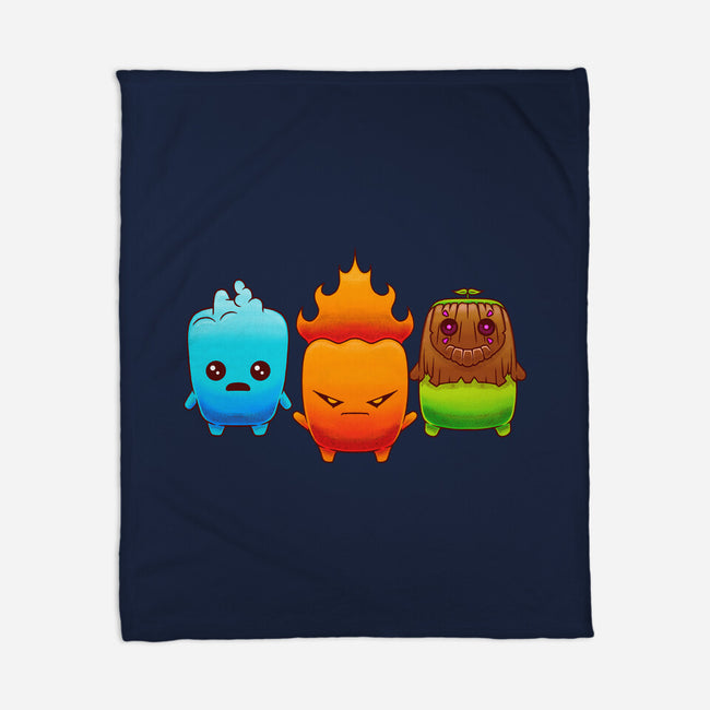 Starter Sprites-None-Fleece-Blanket-Alundrart