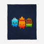 Starter Sprites-None-Fleece-Blanket-Alundrart