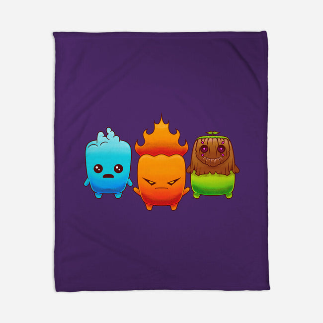 Starter Sprites-None-Fleece-Blanket-Alundrart