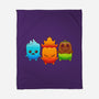Starter Sprites-None-Fleece-Blanket-Alundrart