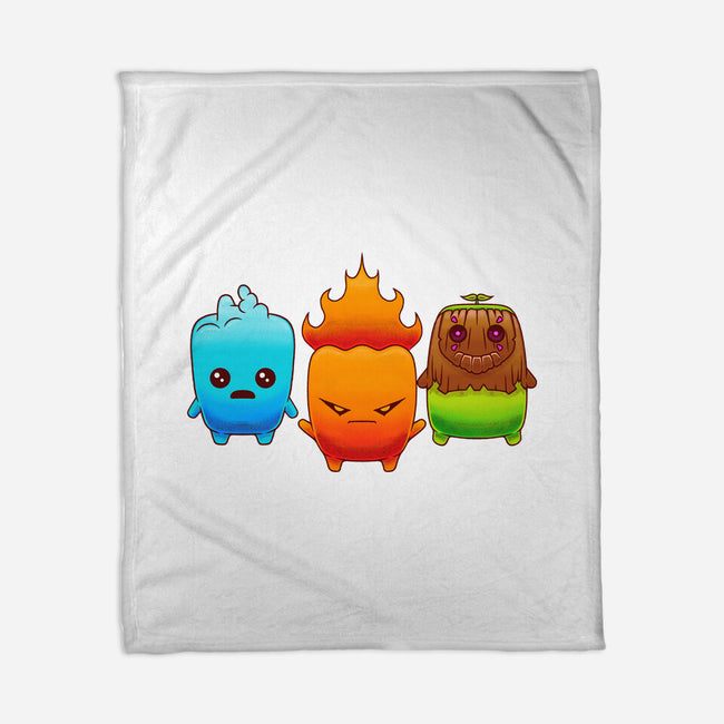 Starter Sprites-None-Fleece-Blanket-Alundrart