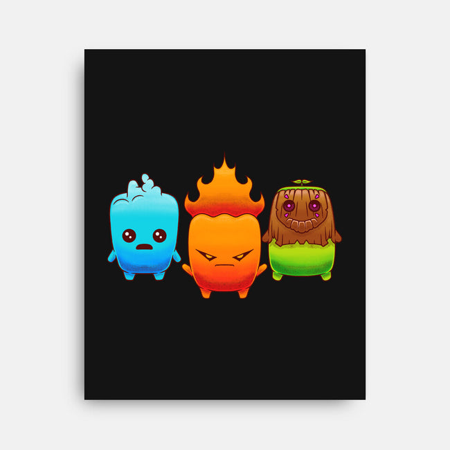 Starter Sprites-None-Stretched-Canvas-Alundrart