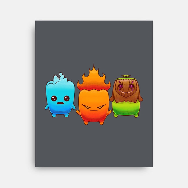 Starter Sprites-None-Stretched-Canvas-Alundrart