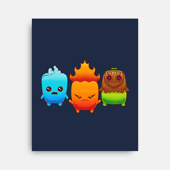 Starter Sprites-None-Stretched-Canvas-Alundrart