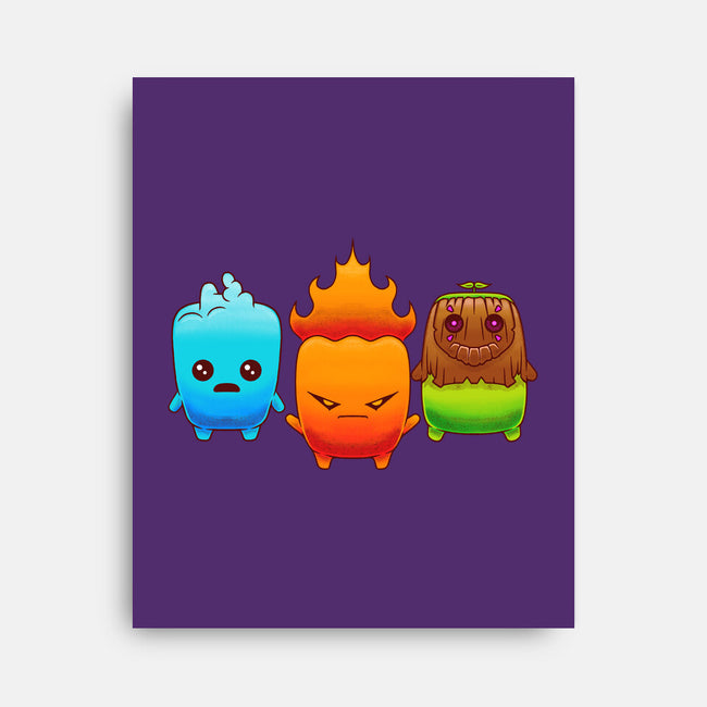 Starter Sprites-None-Stretched-Canvas-Alundrart