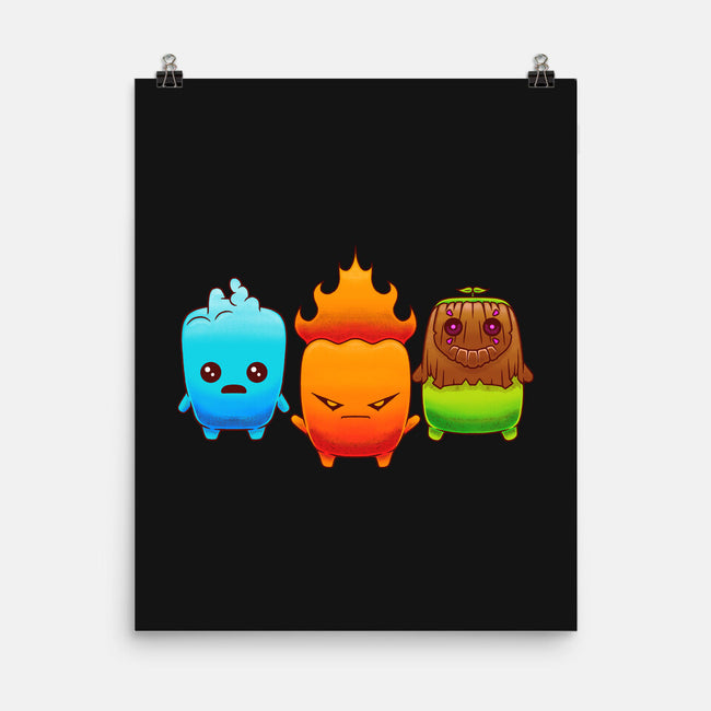 Starter Sprites-None-Matte-Poster-Alundrart