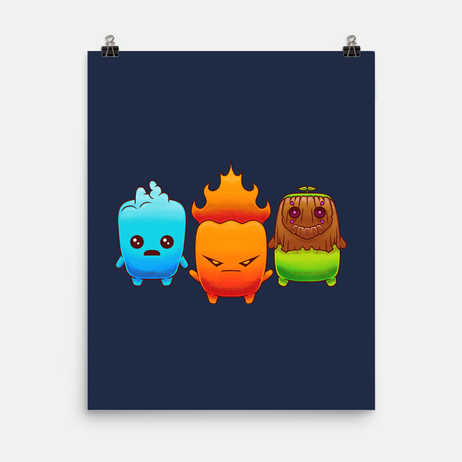 Starter Sprites-None-Matte-Poster-Alundrart