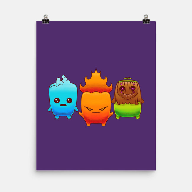 Starter Sprites-None-Matte-Poster-Alundrart