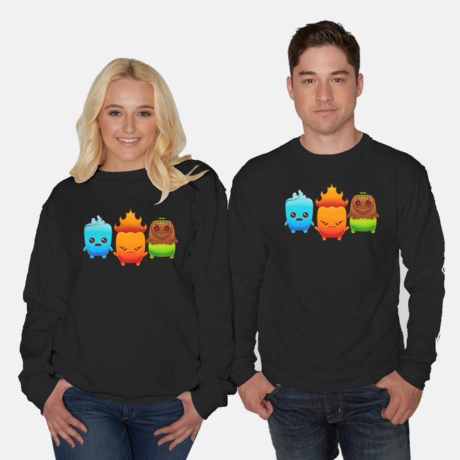 Starter Sprites-Unisex-Crew Neck-Sweatshirt-Alundrart