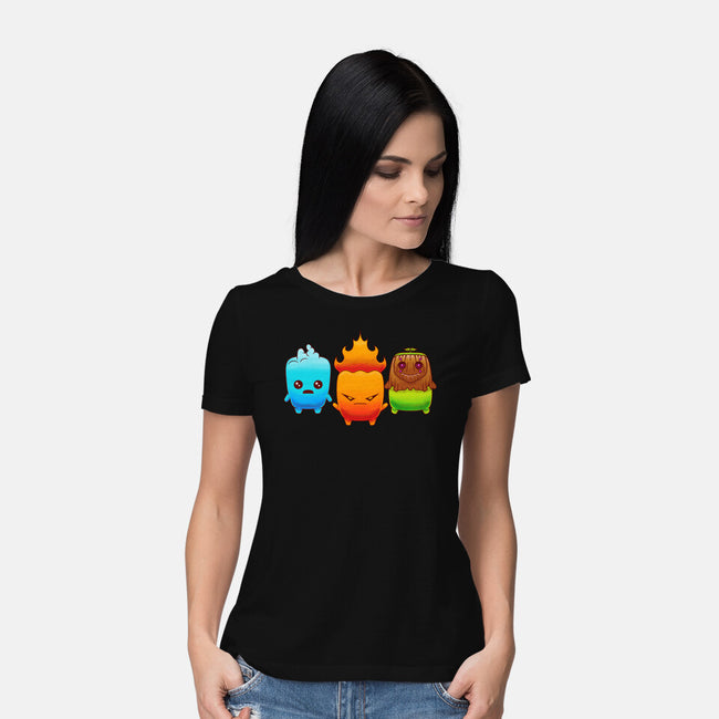 Starter Sprites-Womens-Basic-Tee-Alundrart