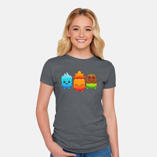 Starter Sprites-Womens-Fitted-Tee-Alundrart
