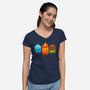 Starter Sprites-Womens-V-Neck-Tee-Alundrart