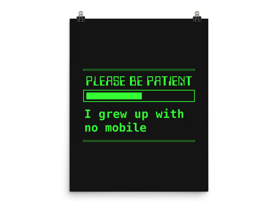 No Mobile