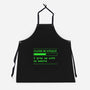 No Mobile-Unisex-Kitchen-Apron-rocketman_art