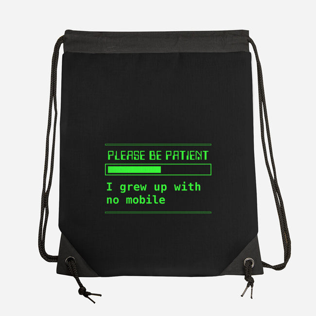 No Mobile-None-Drawstring-Bag-rocketman_art