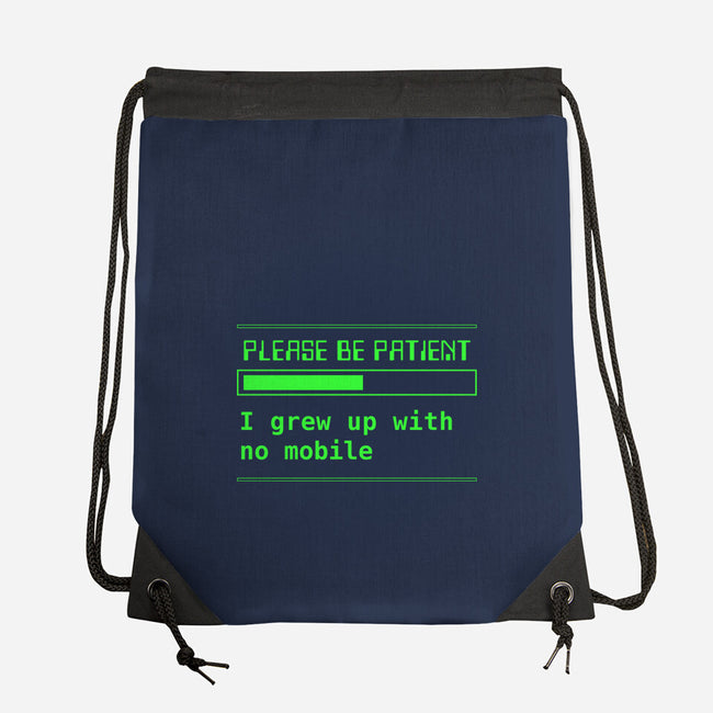 No Mobile-None-Drawstring-Bag-rocketman_art