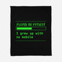 No Mobile-None-Fleece-Blanket-rocketman_art
