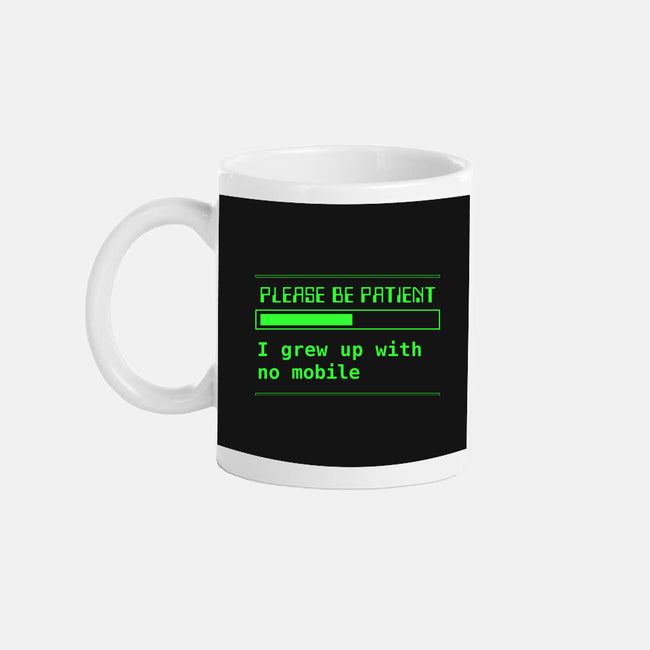No Mobile-None-Mug-Drinkware-rocketman_art