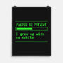 No Mobile-None-Matte-Poster-rocketman_art