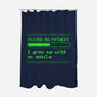 No Mobile-None-Polyester-Shower Curtain-rocketman_art
