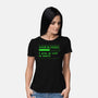 No Mobile-Womens-Basic-Tee-rocketman_art